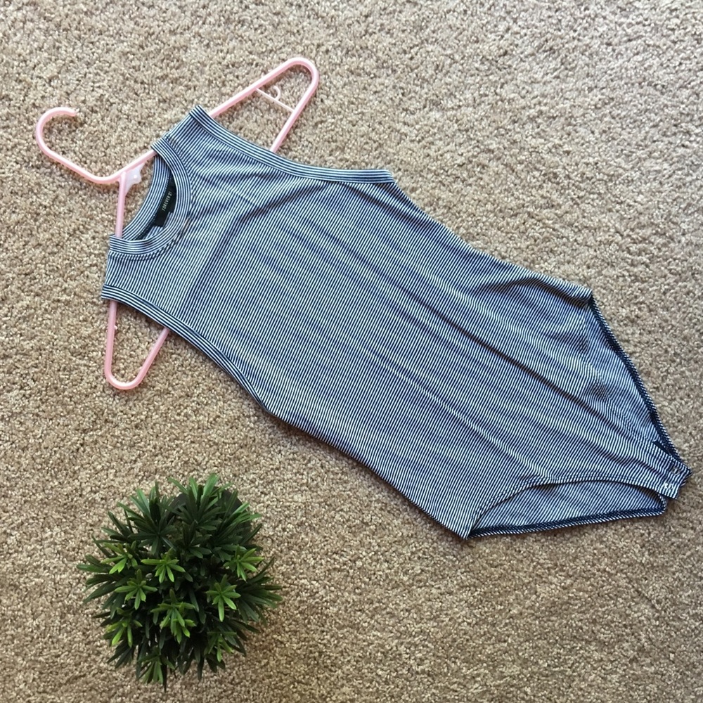 Stripped Bodysuit